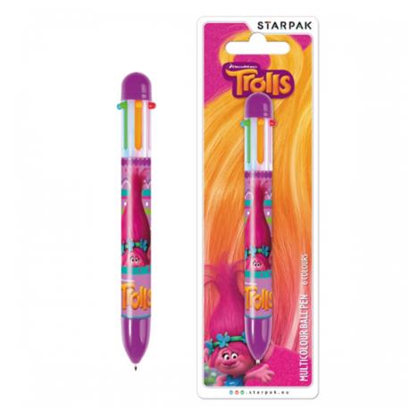 Trolls 6-in1 Multi-Colour Pen £1.99